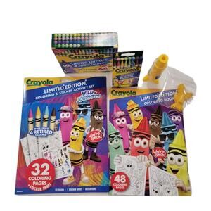 Crayola Limited Edition 2025 Retired Colors Crayons Coloring Dandelion BUNDLE
